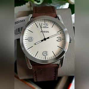 Fossil Ledger Stainless Steel Watch